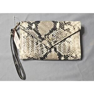 Victoria's Secret Snake Skin Clutch Wallet